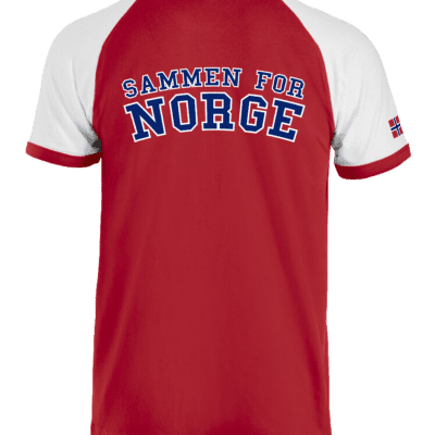 Alternative view of Retro t-skjorte "RAGLAN"