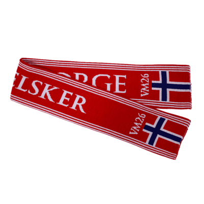Retro supporterskjerf "Norge 1990"