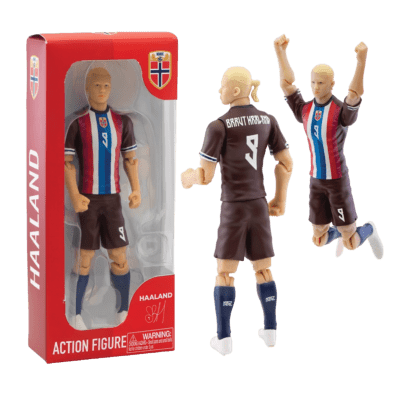 Erling Braut Haaland Actionfigur (offisielt lisensiert produkt)