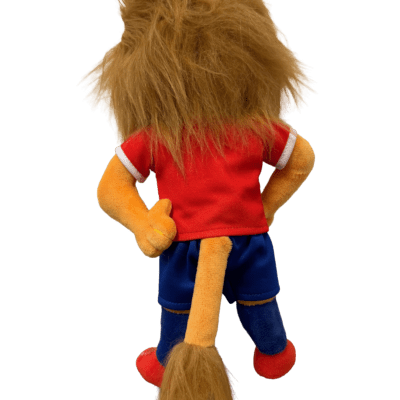 Alternative view of "LEO" Offisiell Landslagsmaskot