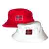 Brodert bøttehatt