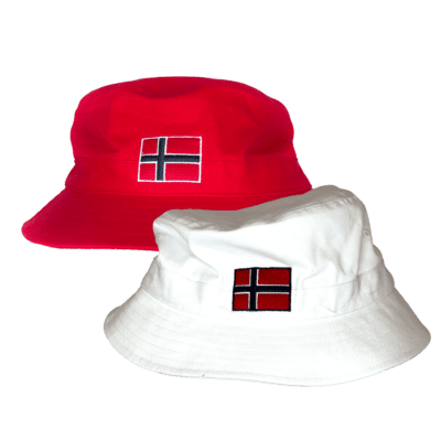 Brodert bøttehatt
